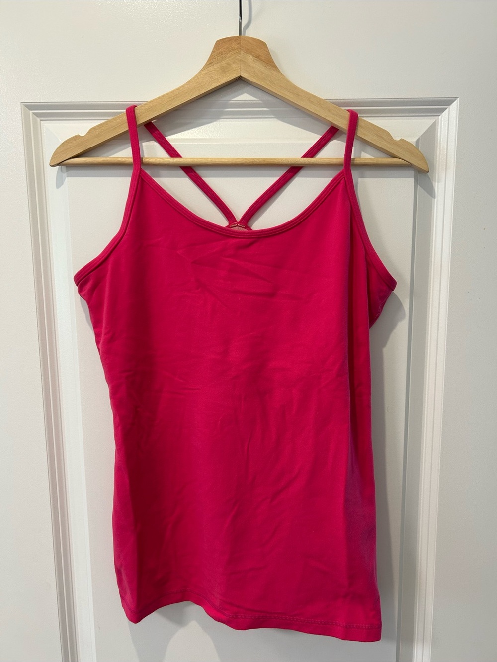 lululemon athletica Bright Pink Strappy Camisole